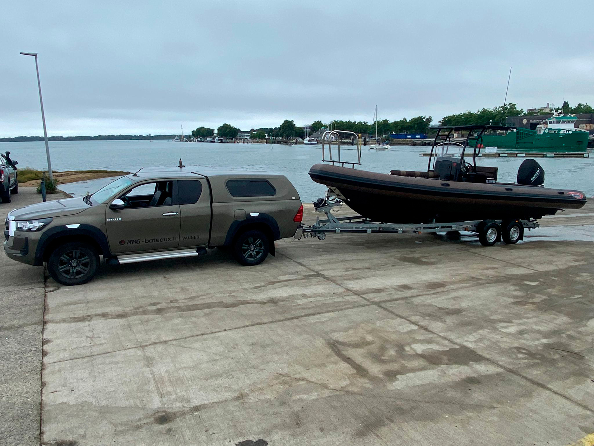 mise a eau bateau vannes 1