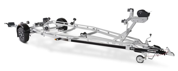 Remorque Brenderüp 221800B SRX / PTAC 1800Kg / CU 1380Kg - Multi rouleaux et feux étanches NEUVE