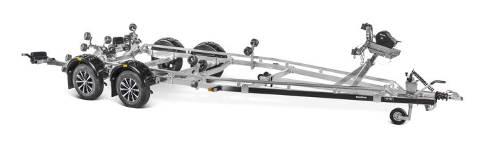 Remorque Brenderüp 222000TB SRX / PTAC 2000Kg / CU 1530Kg - Multi rouleaux et Feux étanches NEUVE