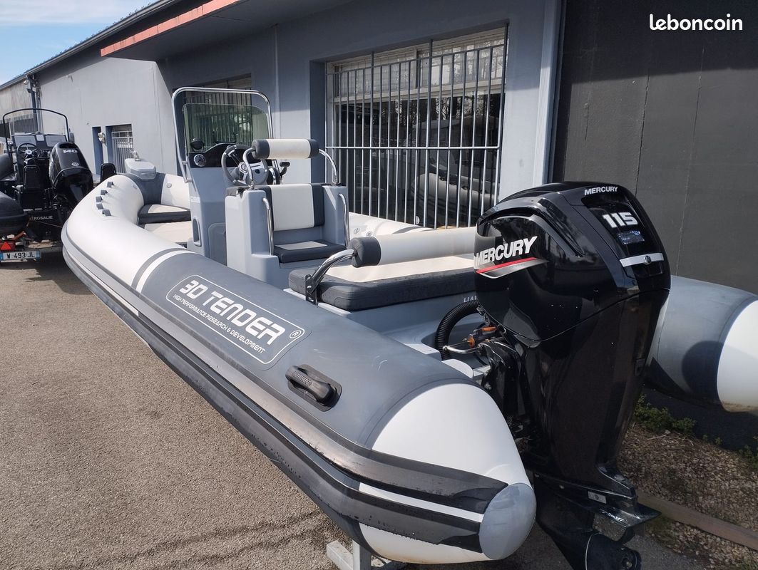 Semi-rigide d'occasion 3D TENDER 635 LUX HYPALON + Moteur MERCURY 115 cv ( sans remorque ) 11 b62a7a37603fe6af1088fd48806907309a7811c2